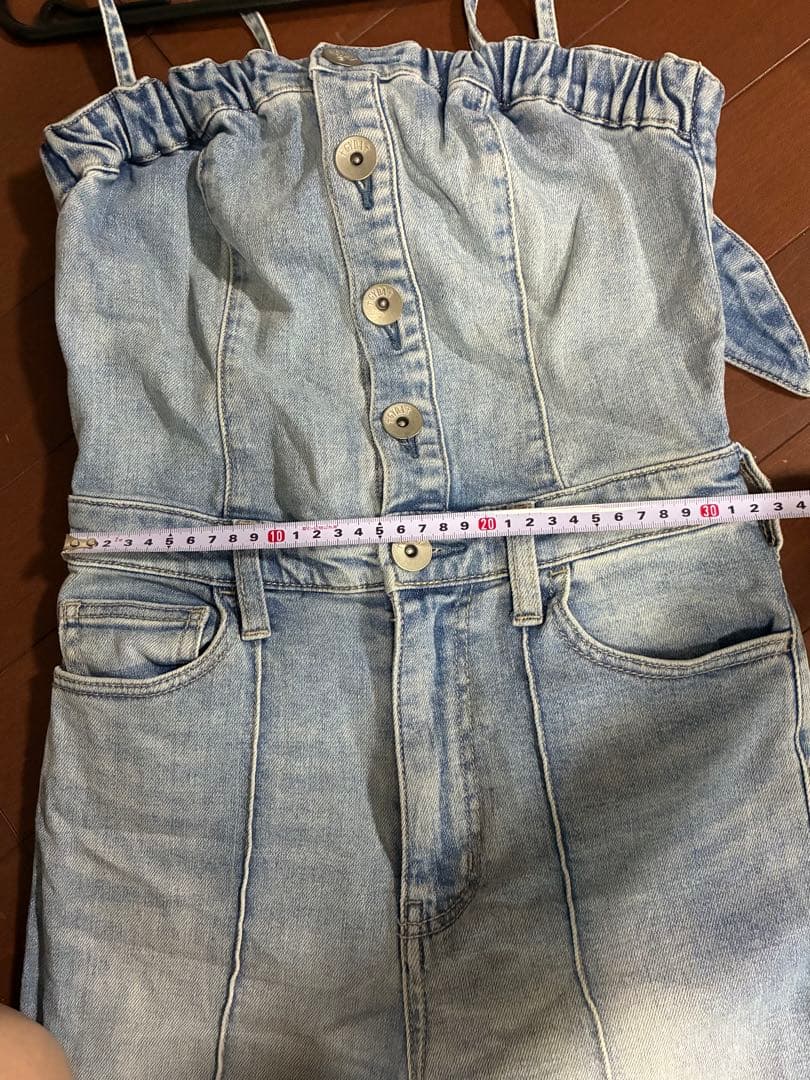 GYDA ライトブルーサロペット