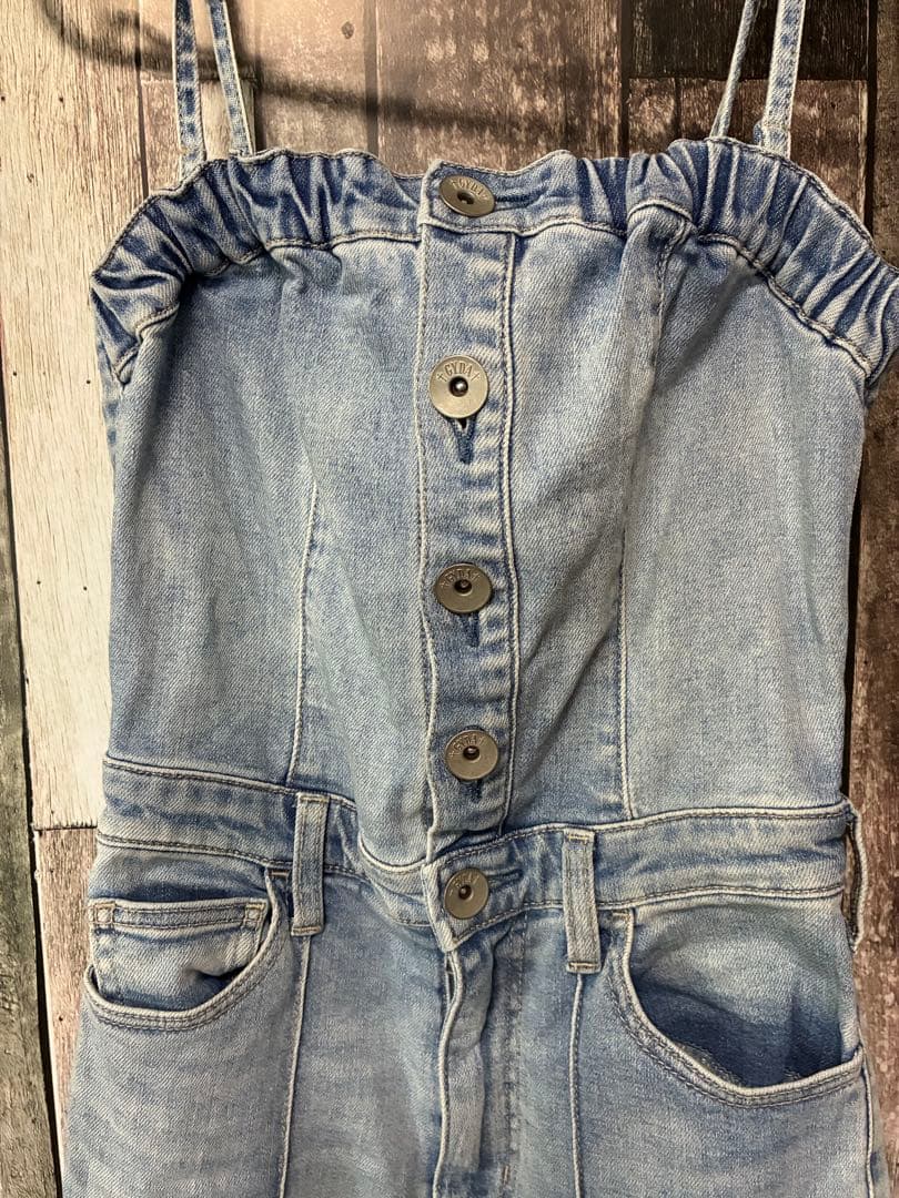 GYDA ライトブルーサロペット