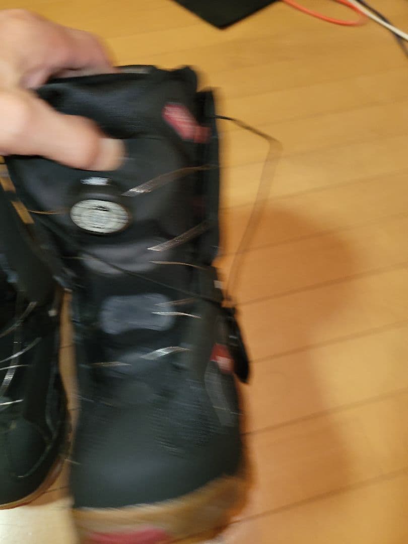 Cracker スノーボードブーツ 黒/赤 傷なし汚れなしかなり買い得