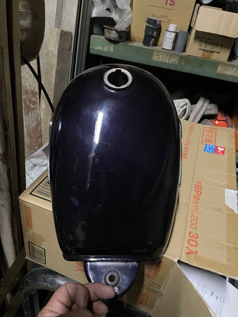 5ℓモンキー純正タンク　パープル