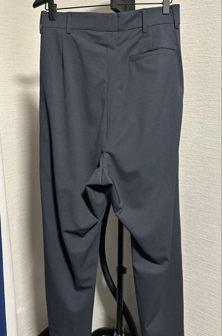 パンツ LUUDAN BAGGY TAILORED TROUSERS DARK GREY