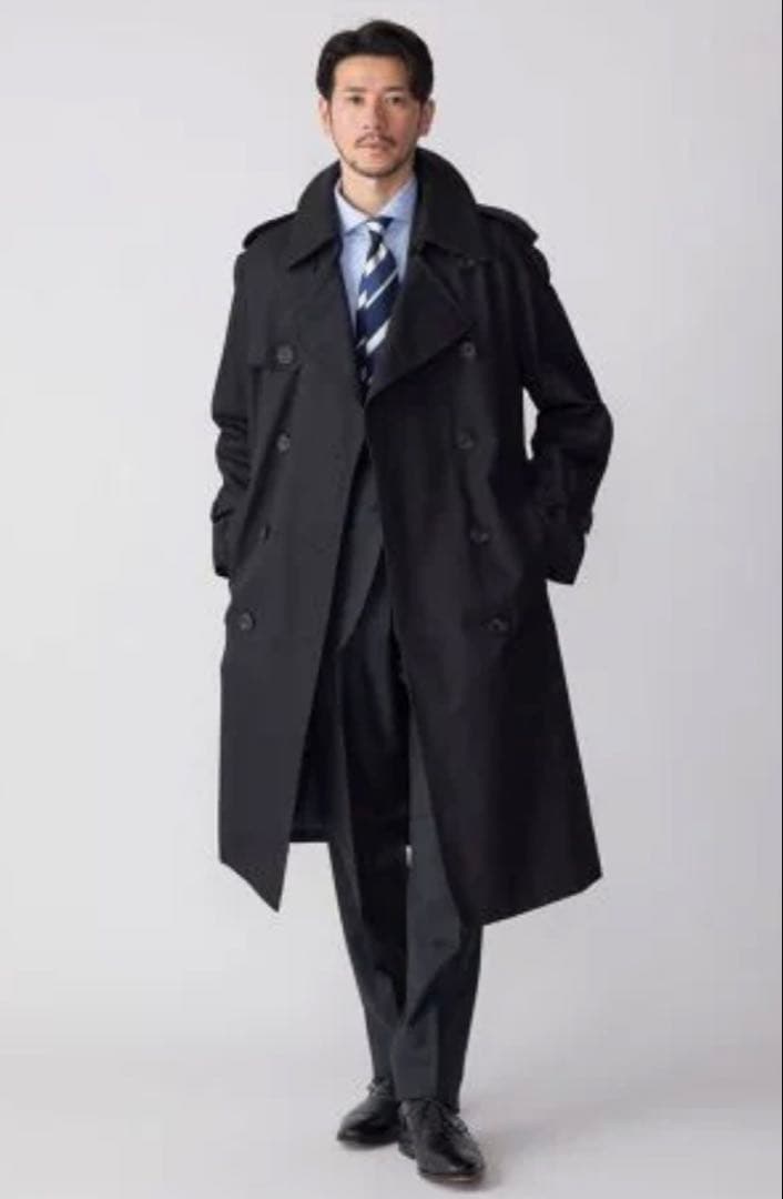 【美品】 SHIPS 高級トレンチコート