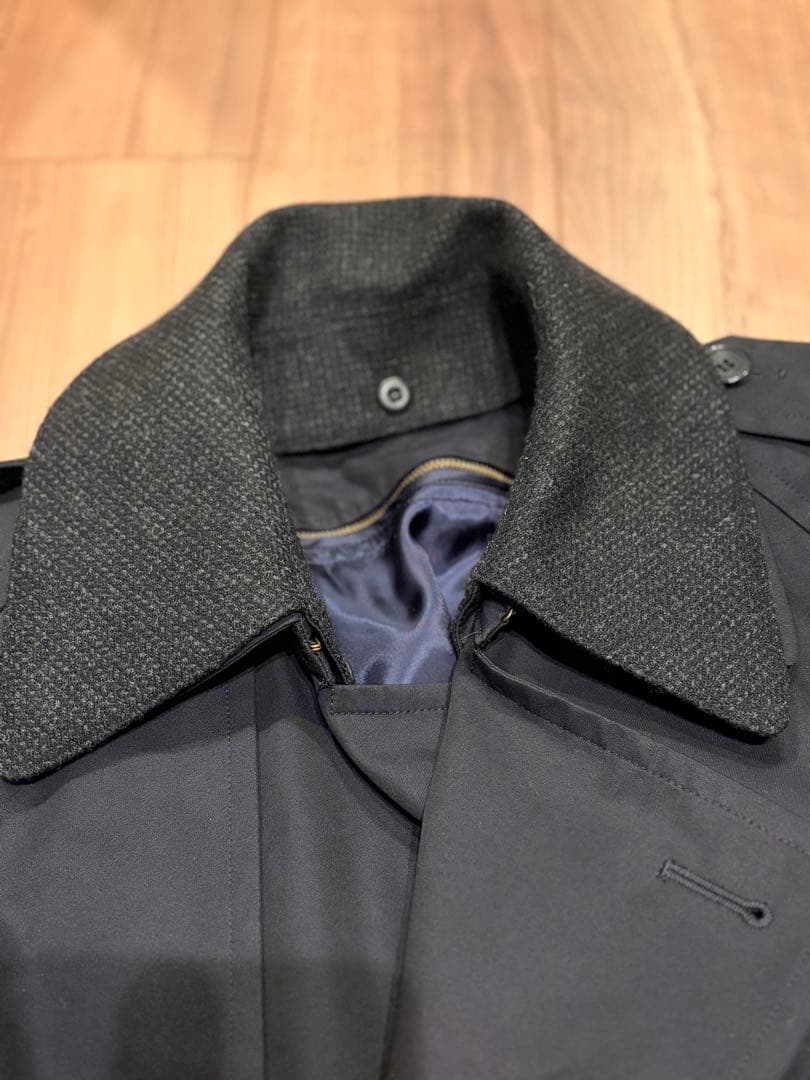 【美品】 SHIPS 高級トレンチコート