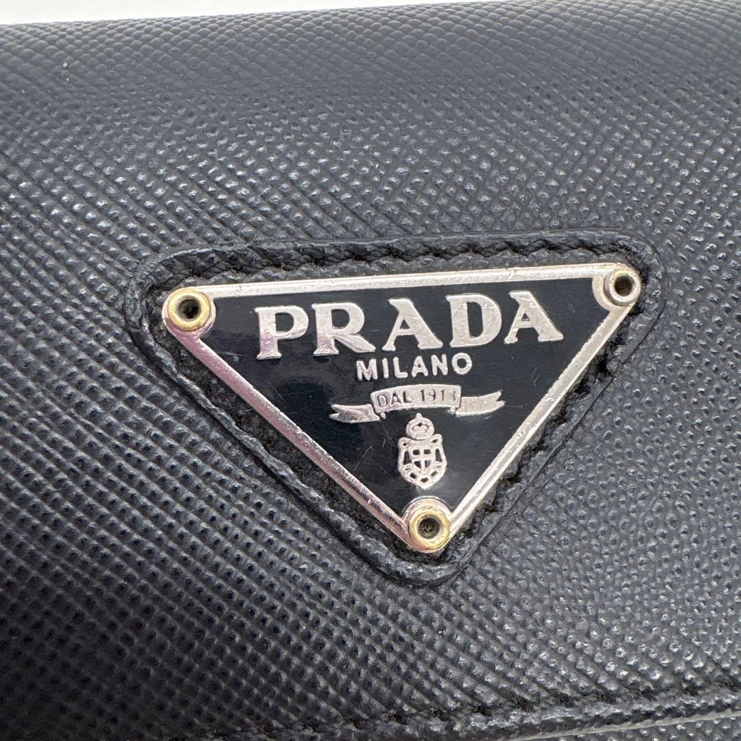 PRADA プラダ サフィアーノ 6連 キーケース ギャラ付き