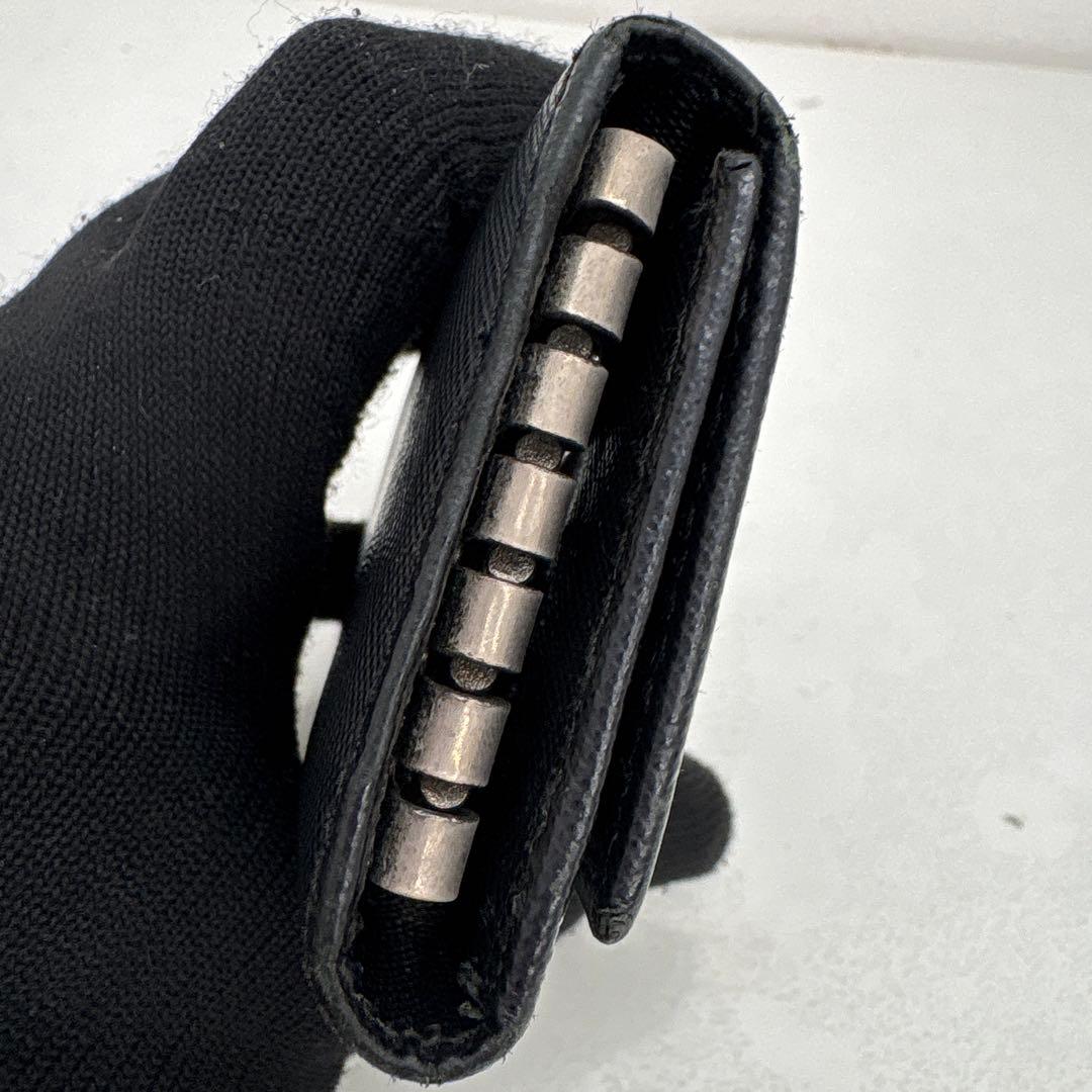 PRADA プラダ サフィアーノ 6連 キーケース ギャラ付き