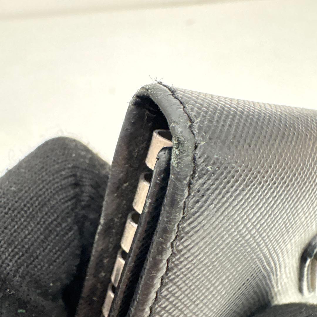 PRADA プラダ サフィアーノ 6連 キーケース ギャラ付き