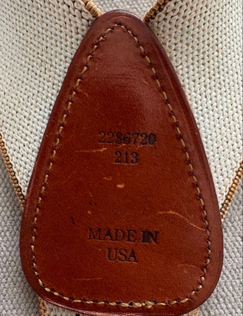 ラルフローレン　RRLサスペンダー　ビンテージ