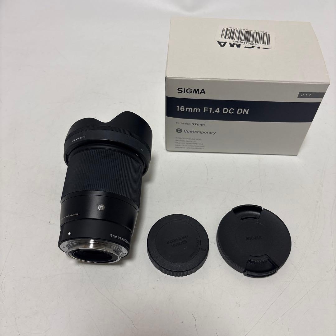 ナ*ん様 SIGMA 16mm F1.4 DC DN レンズ