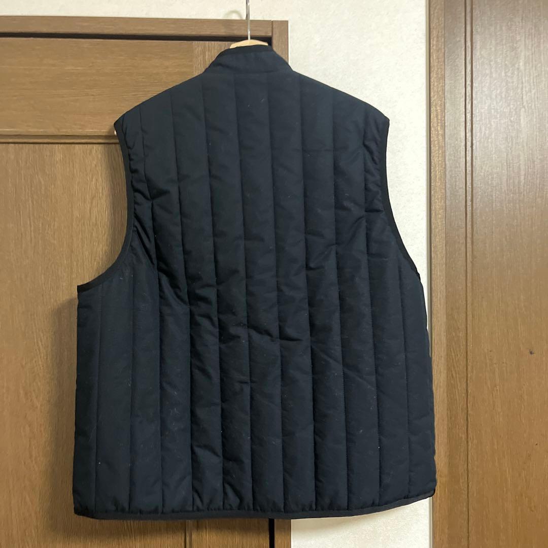 kontor ネイビー キルティングダウンベスト