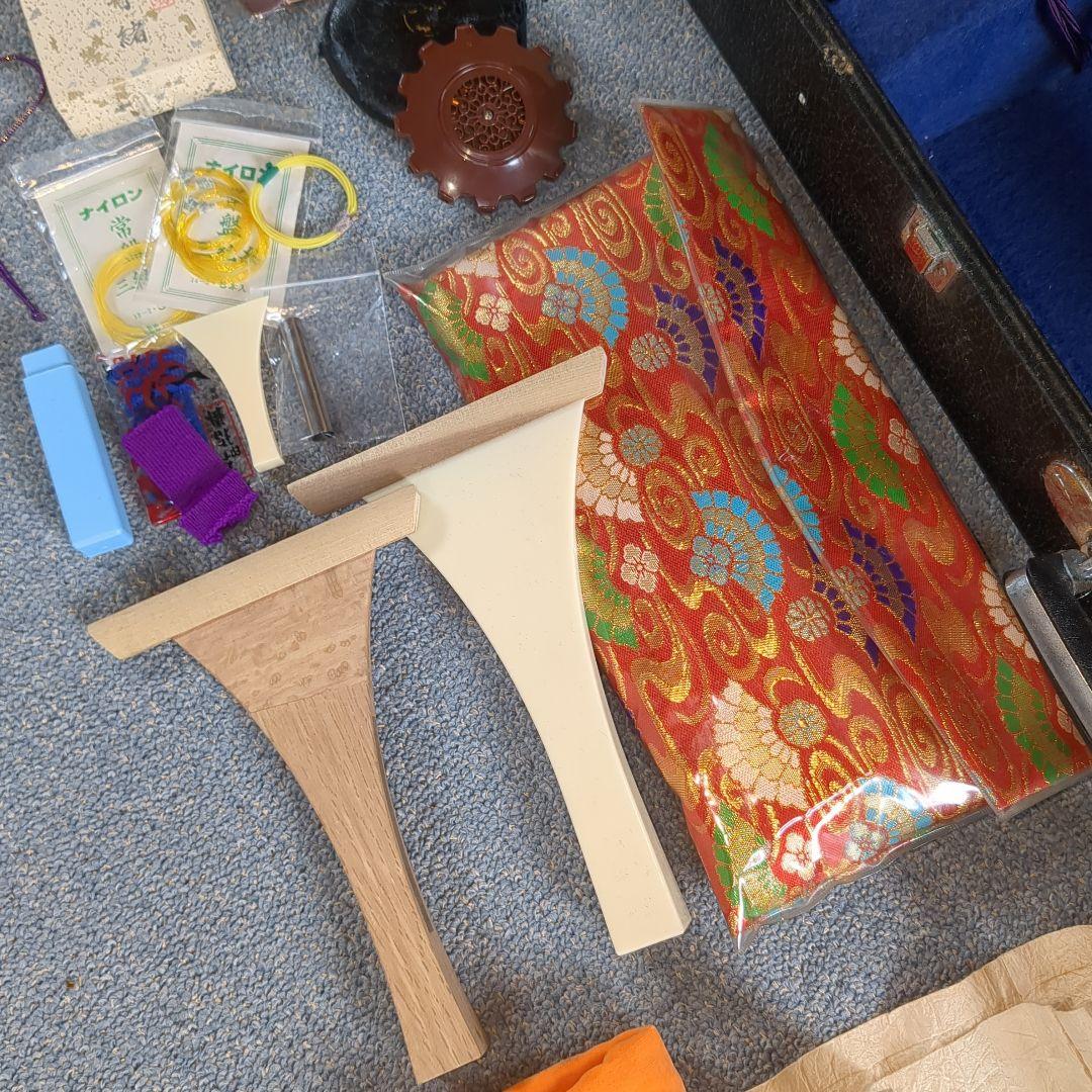 三味線 撥二本 ハードケース付き