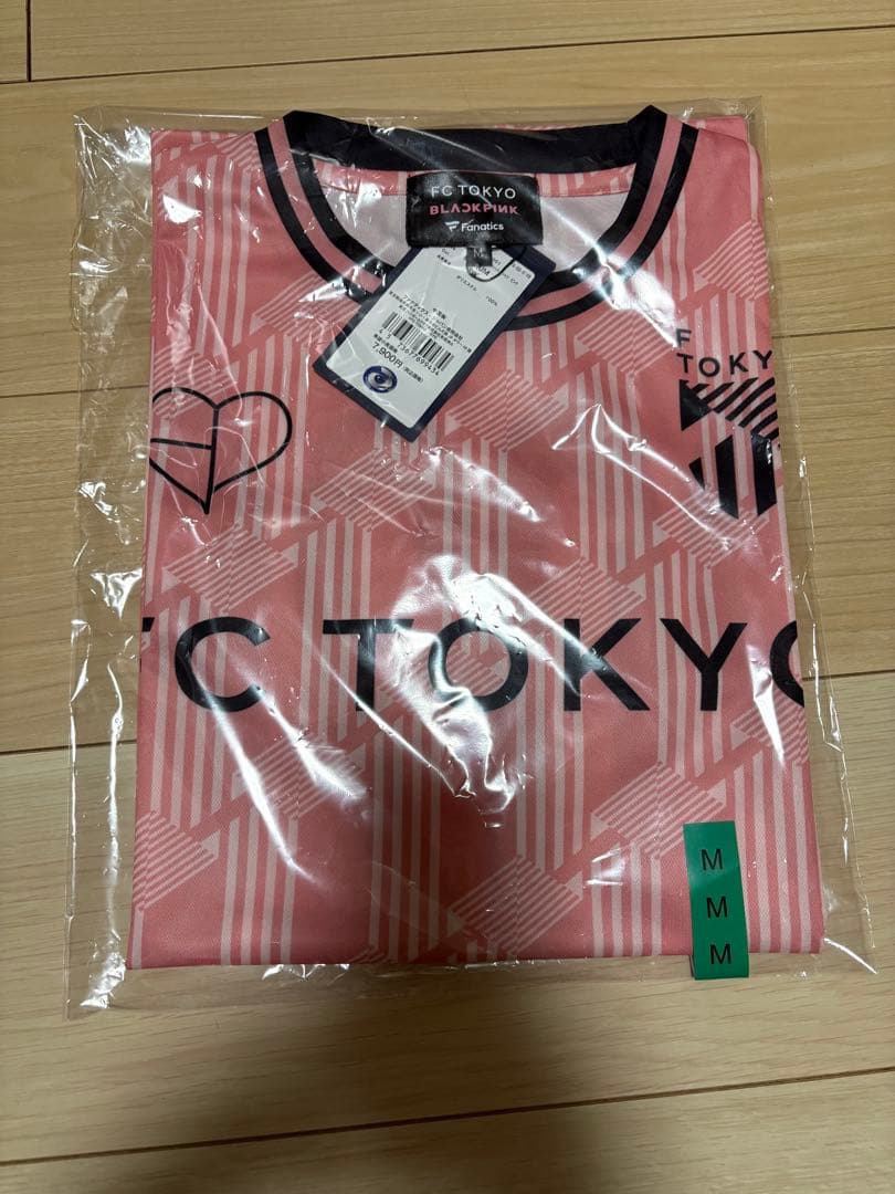 FC東京×BLACKPINK ピンク コンフィットTシャツ【Mサイズ】