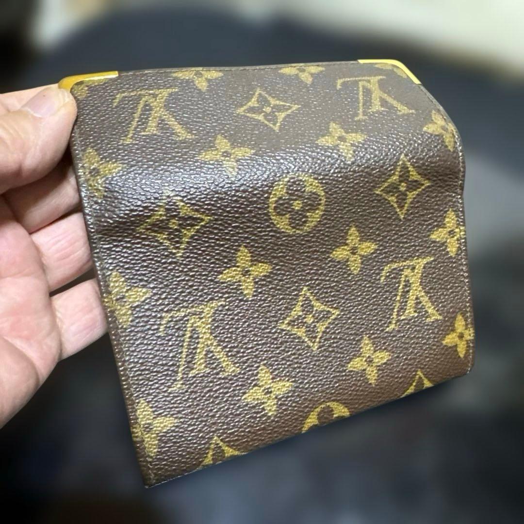 14☆希少美品♪ヴィンテージ エクレール 二つ折り 財布 コンパクトウォレット