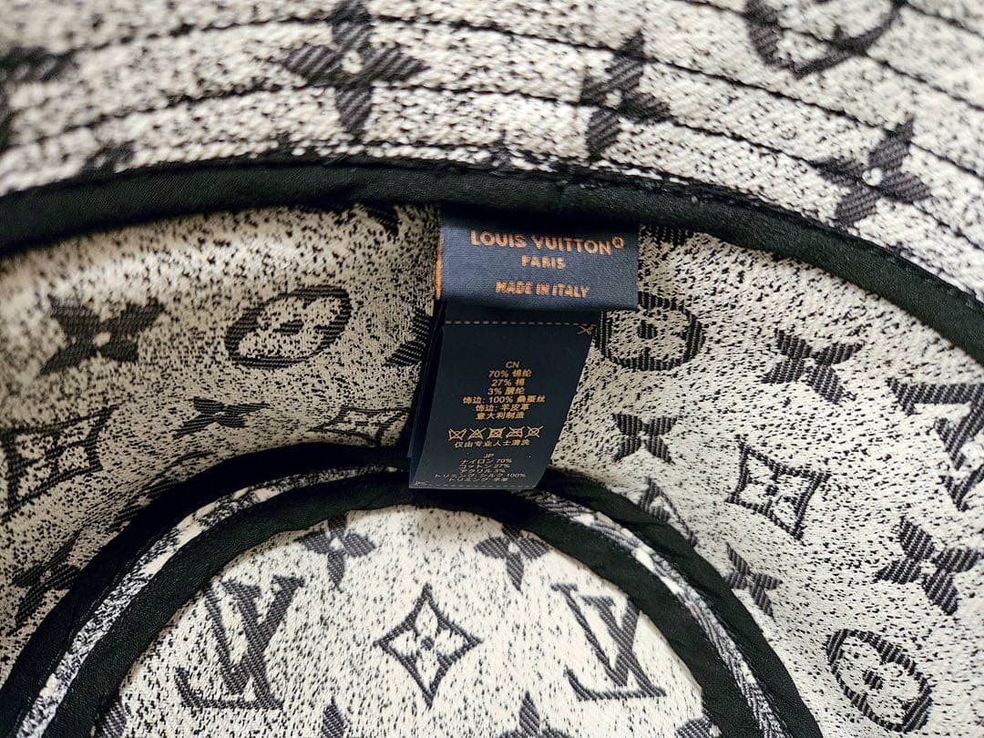Louis Vuitton バケットハット モノグラム　デニム