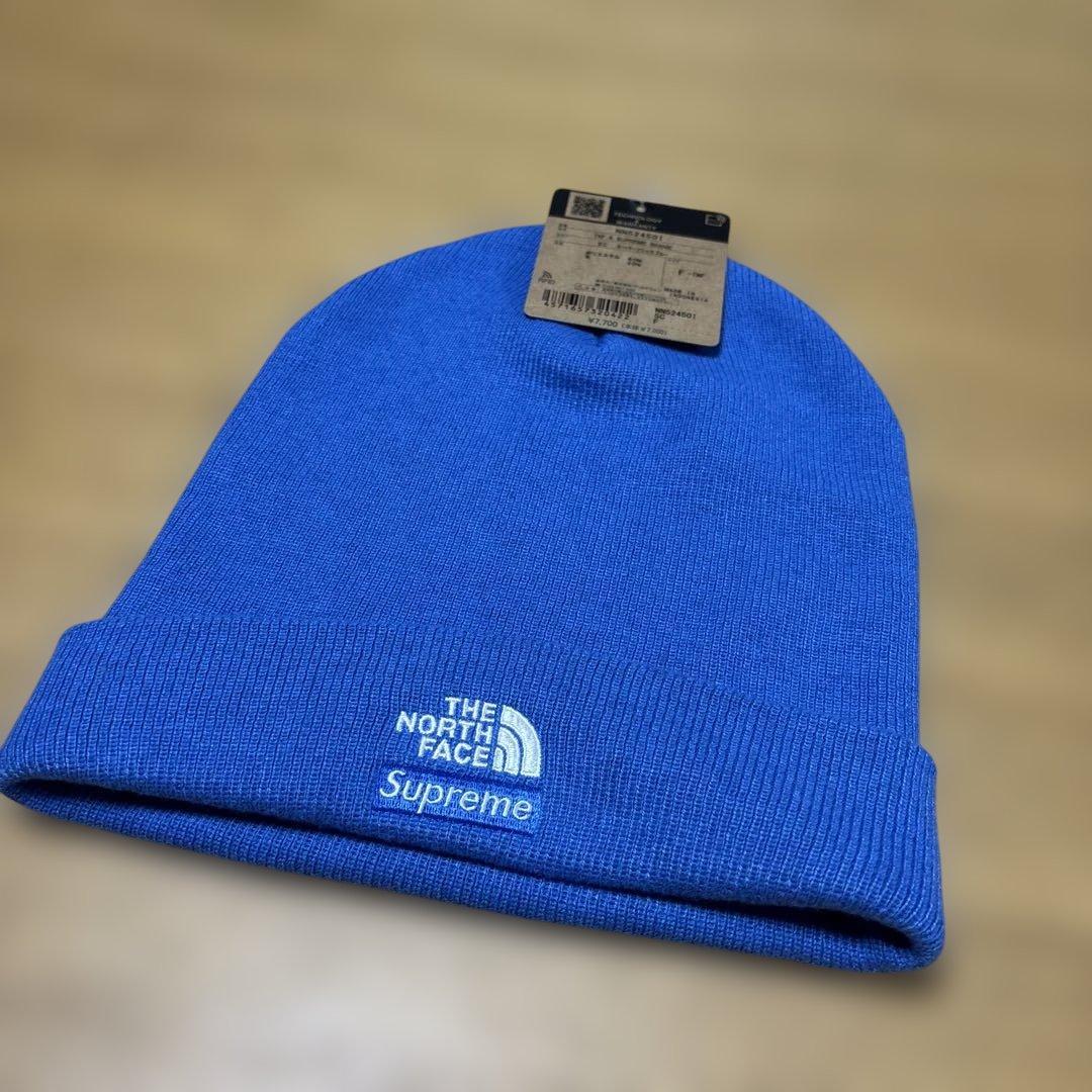 ✨新品未使用品✨The North Face x Supreme ニット帽