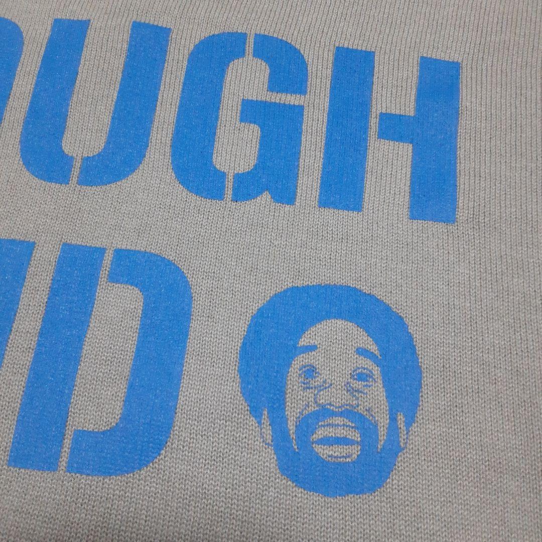 rough and swell ラフアンドスウェル　両面ロゴ　ニットセーター