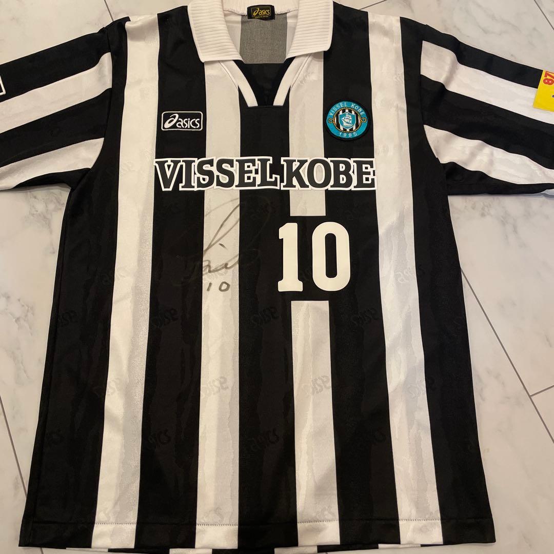 ヴィッセル神戸　望月重良　実使用サインユニフォーム