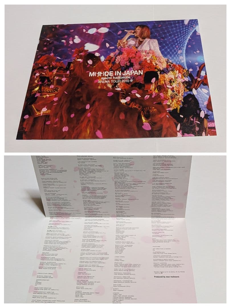 浜崎あゆみ 2016 M(A)DE IN JAPAN 初回限定 DVD BOX