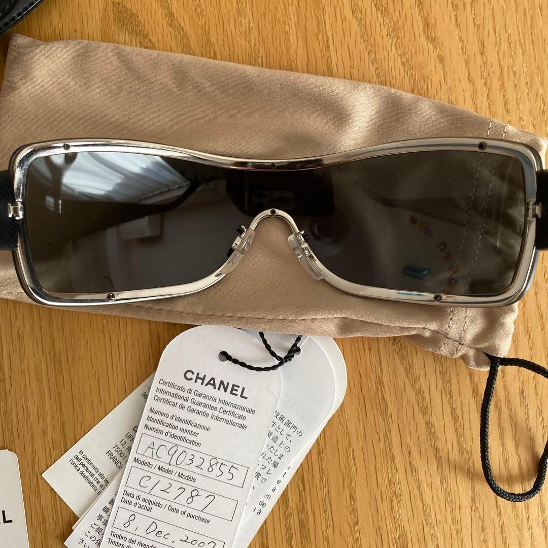 CHANEL ブラック サングラス C/2787