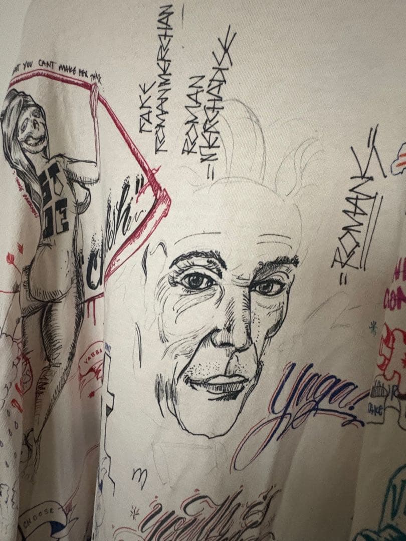 セントマイケル　グラフィックオーバーサイズカットソー