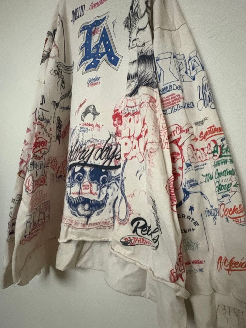 セントマイケル　グラフィックオーバーサイズカットソー