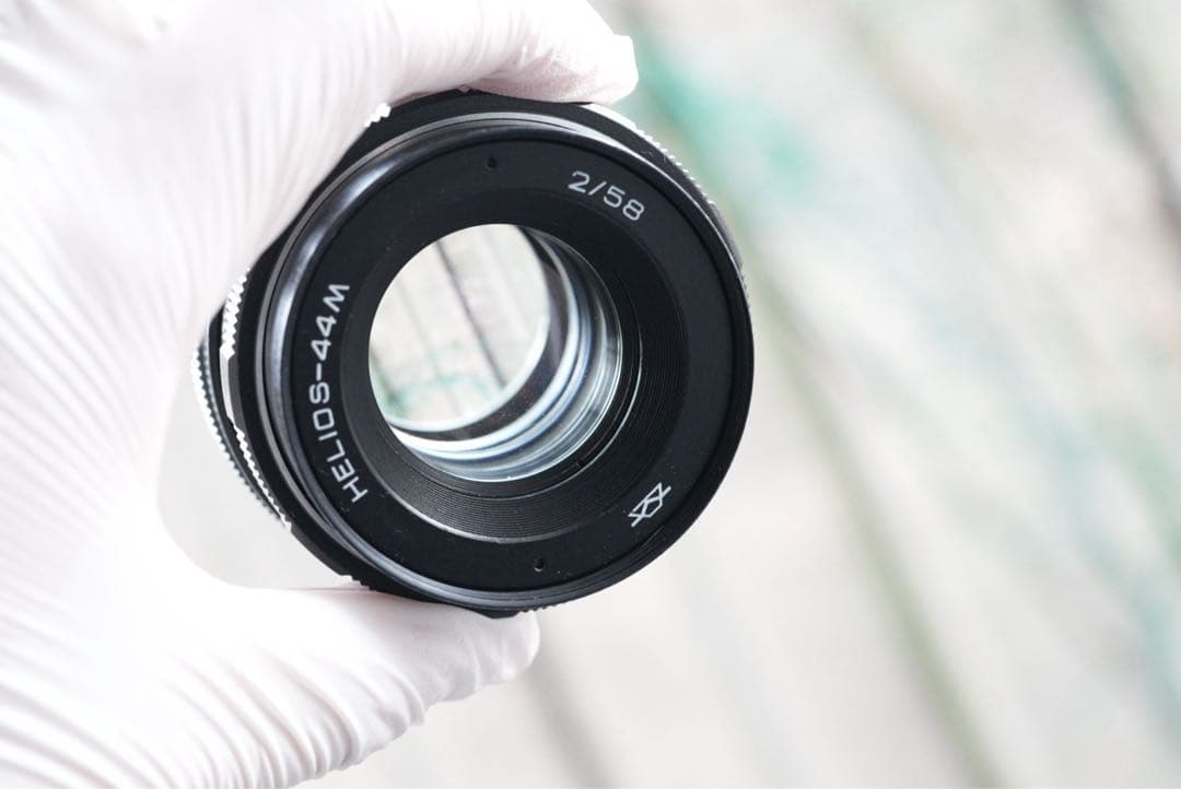 分解清掃済 Helios-44M 58mm f2 ぐるぐるボケ 1