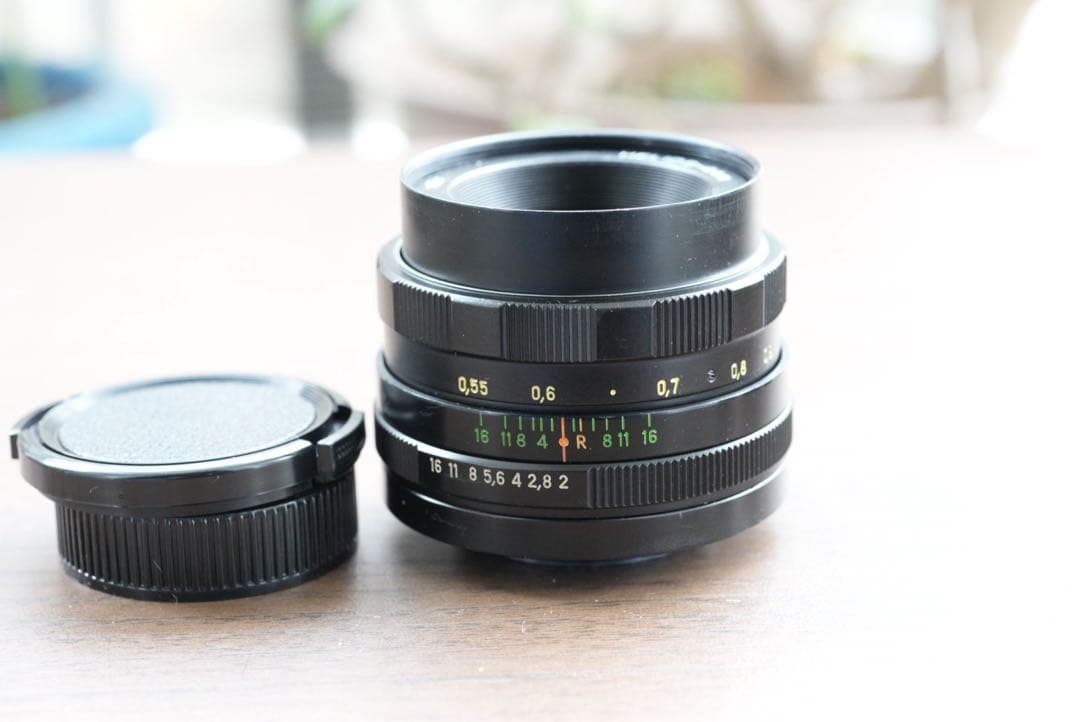 分解清掃済 Helios-44M 58mm f2 ぐるぐるボケ 1