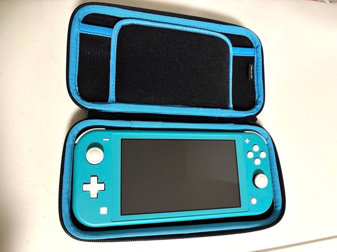 Nintendo Switch Lite アクアブルー 専用ケース付き