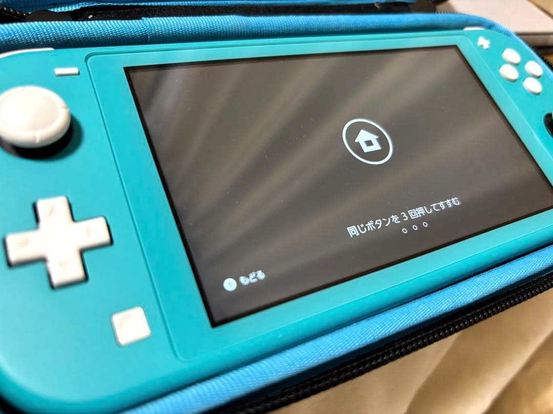 Nintendo Switch Lite アクアブルー 専用ケース付き