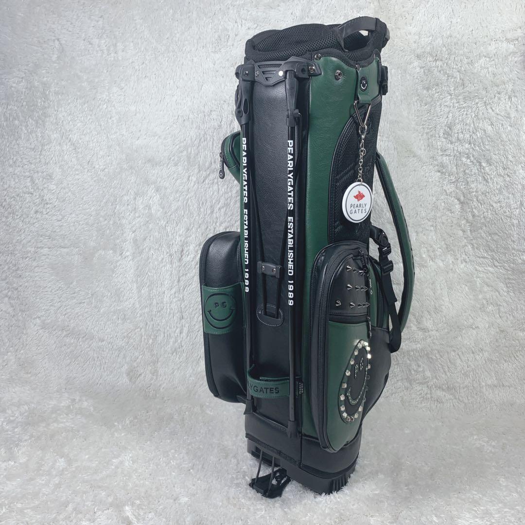 【レア新品同様品】PEARLY GATES 軽量キャディーバック ゴルフバッグ