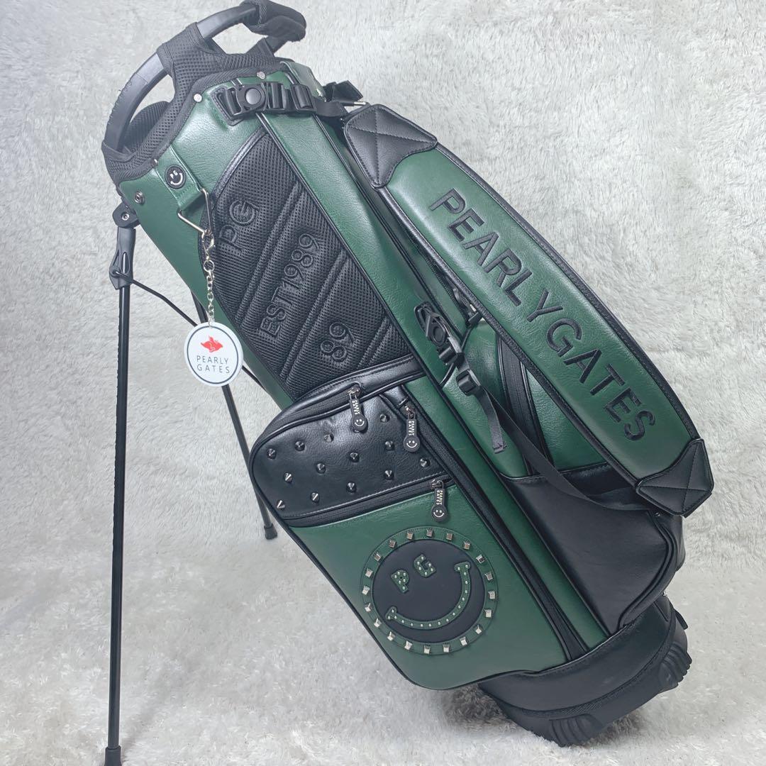 【レア新品同様品】PEARLY GATES 軽量キャディーバック ゴルフバッグ