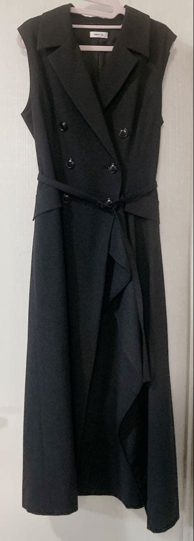 FRAY I.D フレイ アイディー　ダブルブレストアシメデザインワンピース