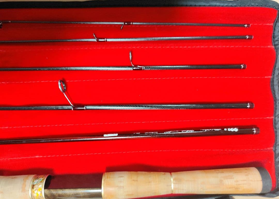 ロデオクラフト ホワイトウルフ606L-e カーボンファイバー 収納ケース付き