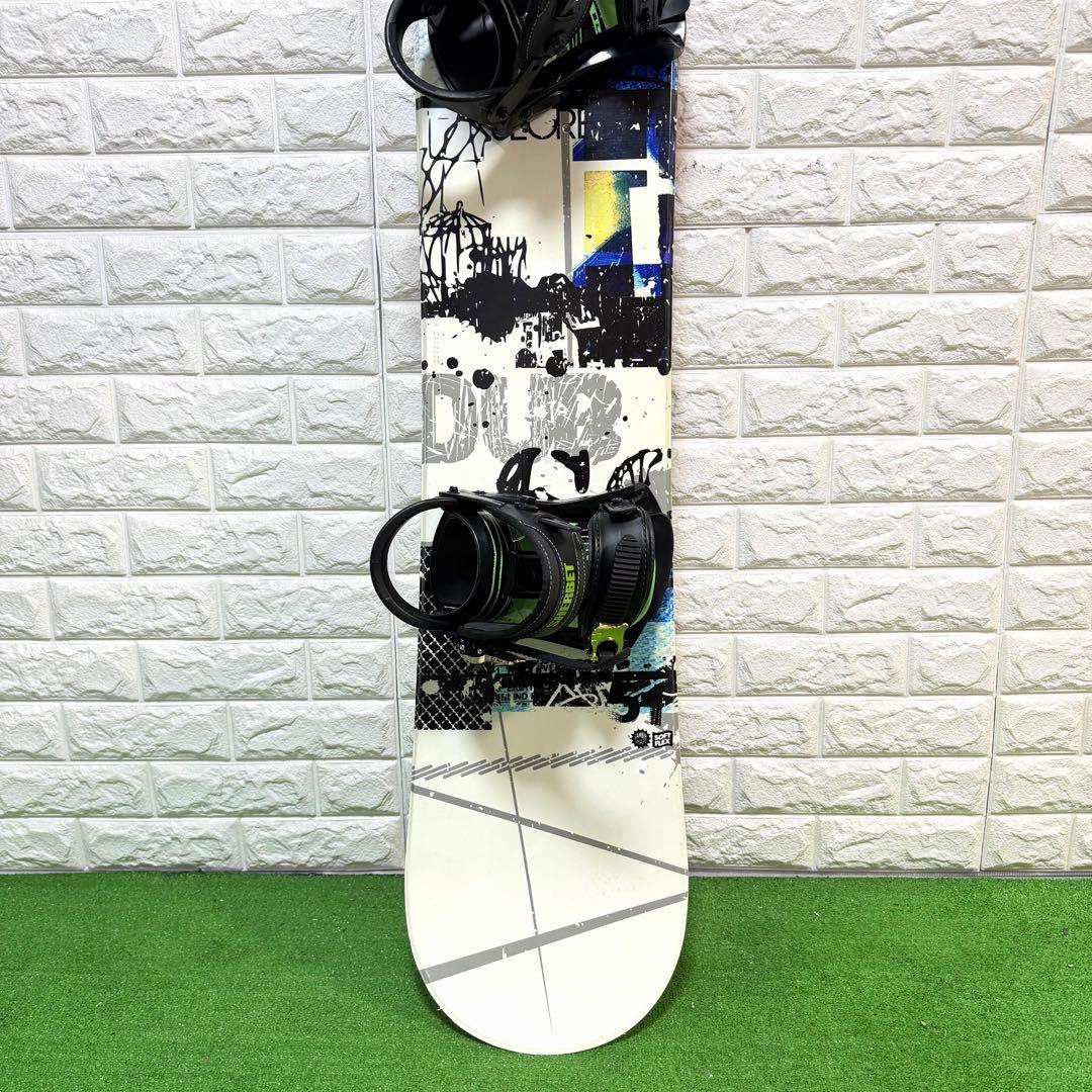 美品　DUB スノーボード　151 キャンバー　ビンディング　ケース付　すぐ使用