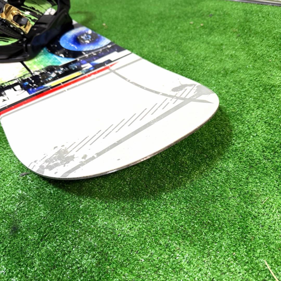 美品　DUB スノーボード　151 キャンバー　ビンディング　ケース付　すぐ使用