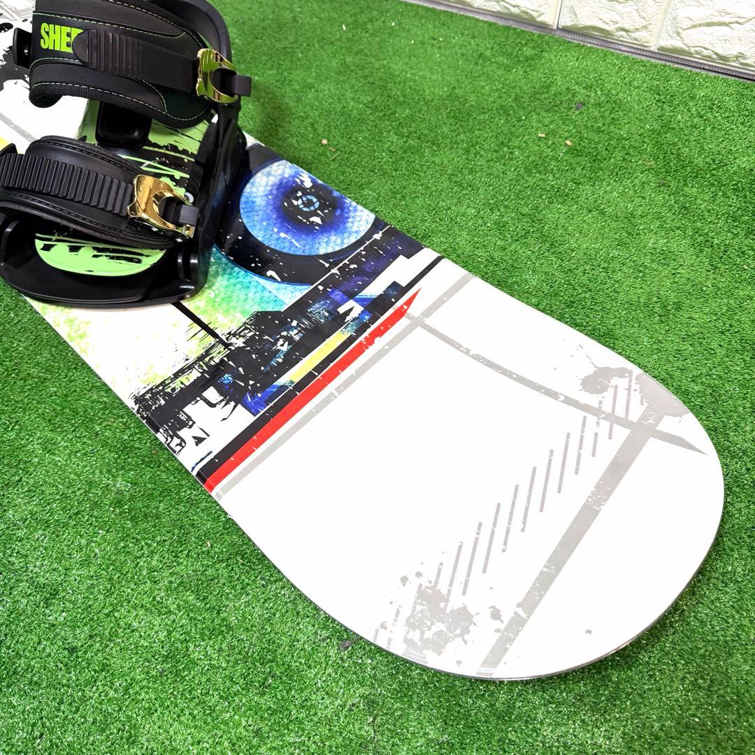 美品　DUB スノーボード　151 キャンバー　ビンディング　ケース付　すぐ使用