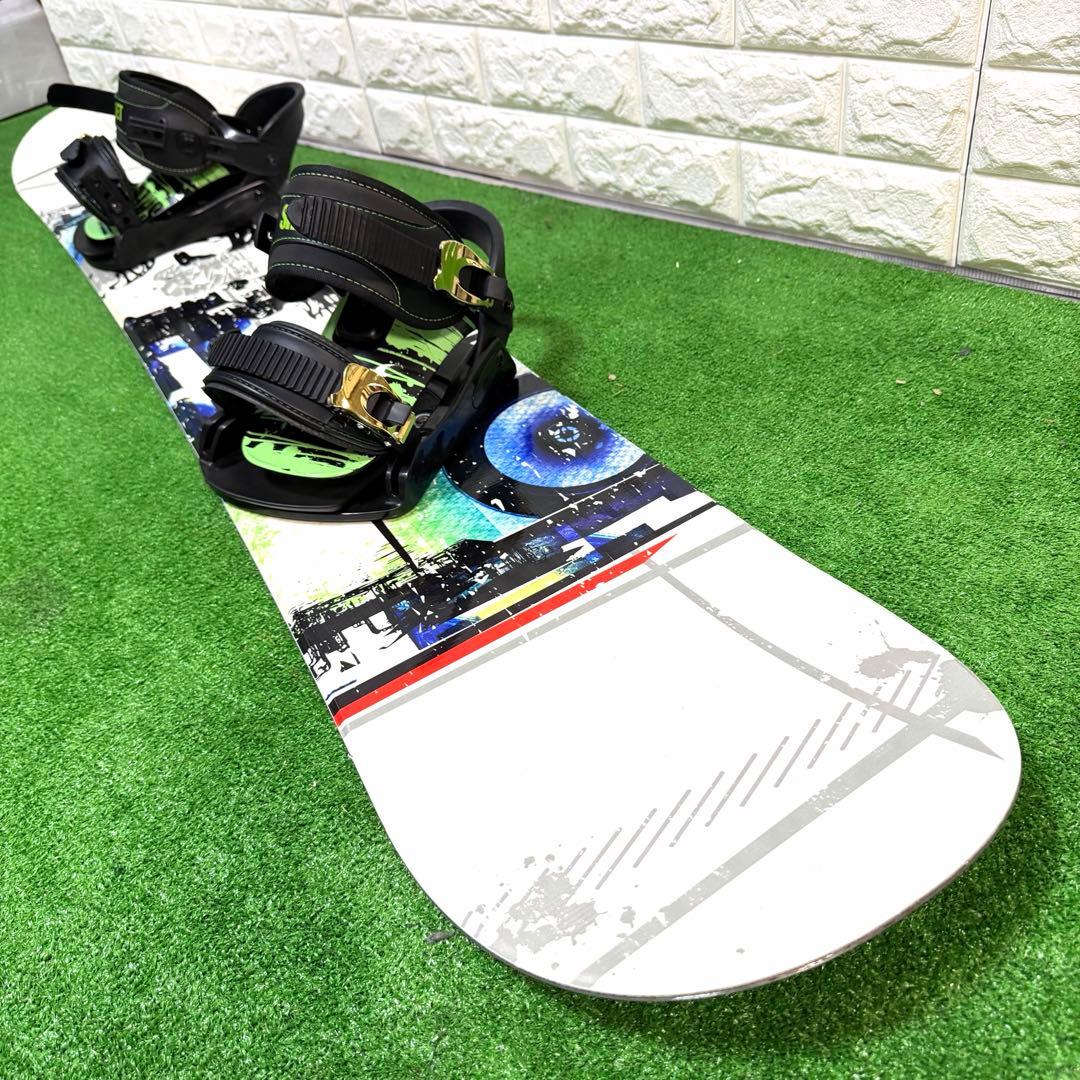 美品　DUB スノーボード　151 キャンバー　ビンディング　ケース付　すぐ使用