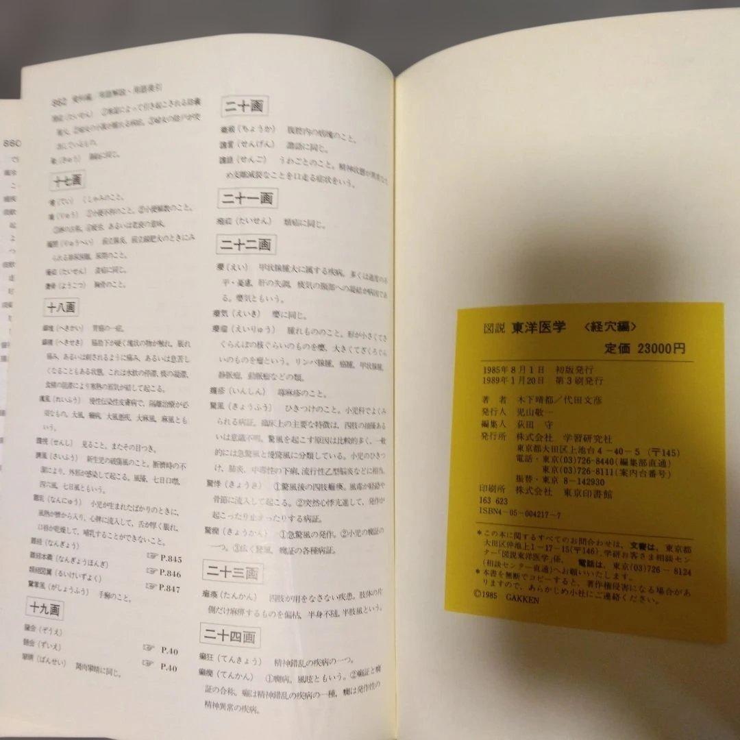 図説 東洋医学 経穴編