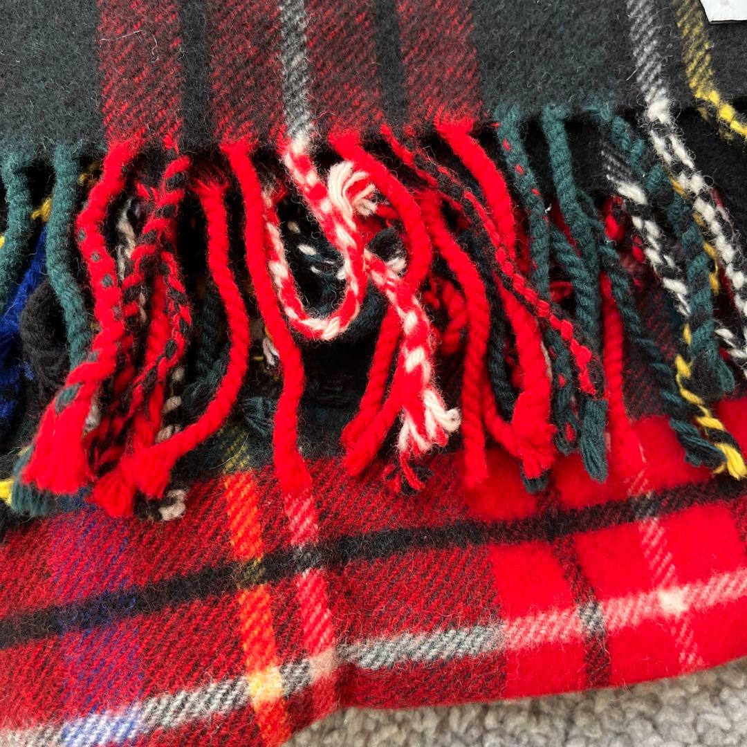 ジョンストンズ◇カシミヤ混ストール グリーンレーベル別注