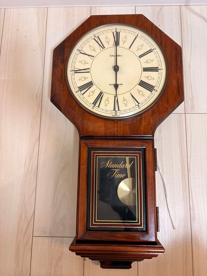 Ethan Allen 八角形掛時計