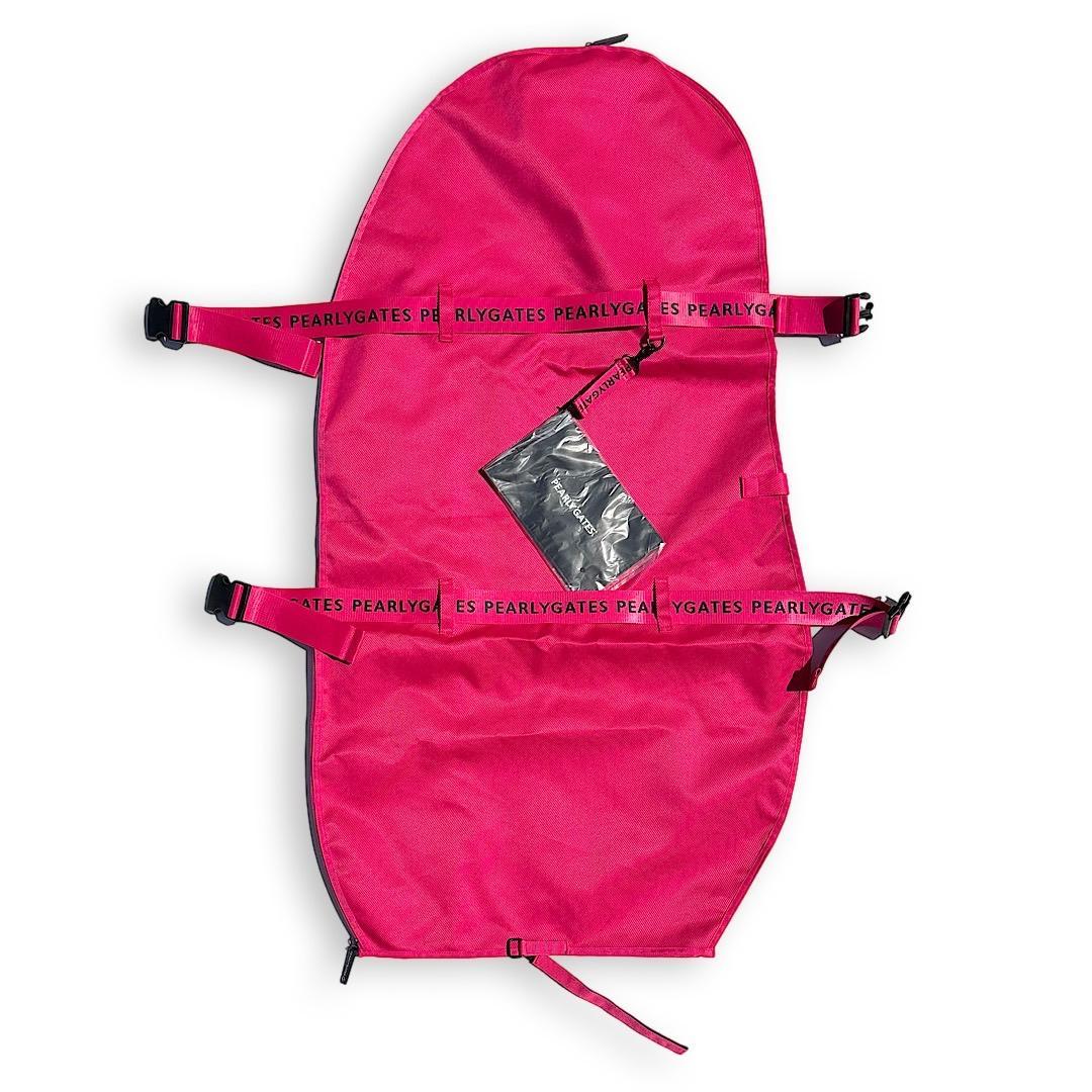 パーリーゲイツ 定番 キャディバック用トラベルカバー ピンク
