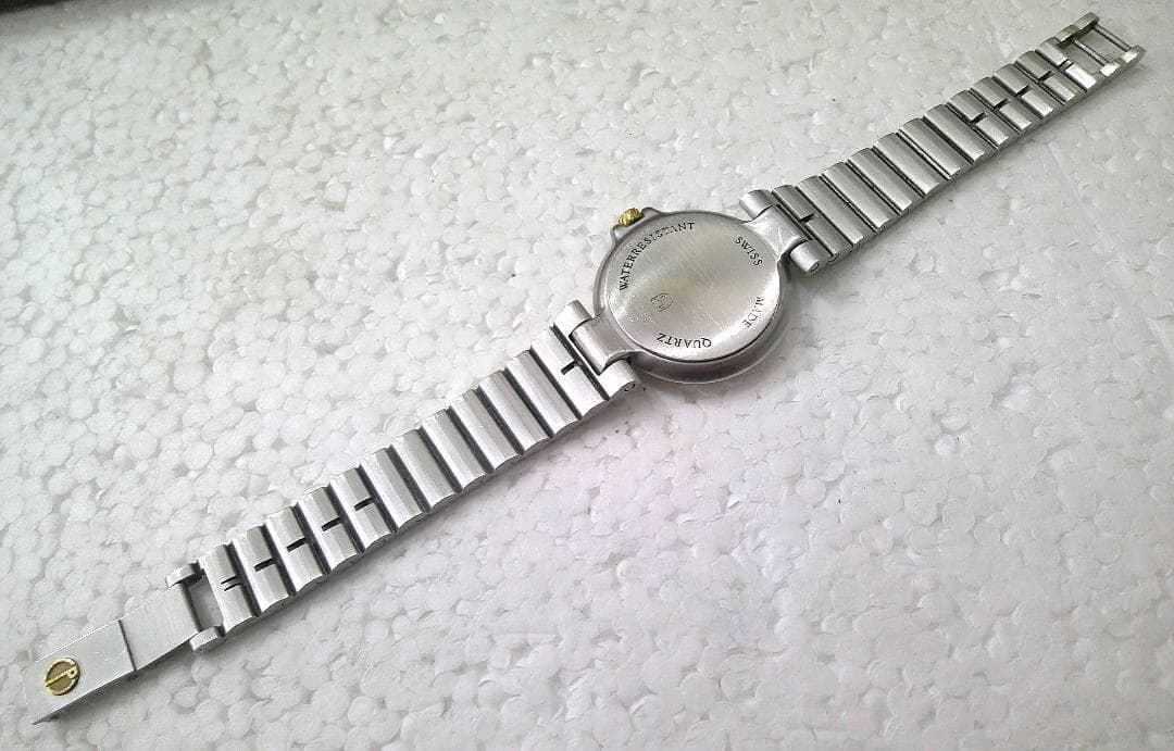 ★dunhill ダンヒル ミレニアム デイト 腕時計 クオーツ 電池交換済み★