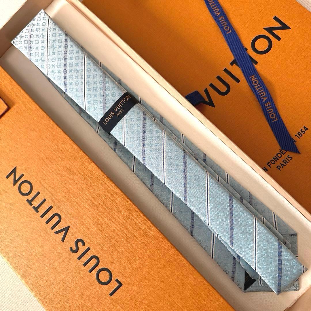 専用です。　　ルイ ヴィトン ネクタイ・ラインド ストライプ 新品 未使用
