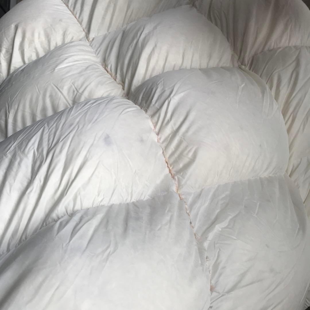 直接取り引き可能　ロマンス小杉　キングサイズ フラワーパターン掛け布団　シルク