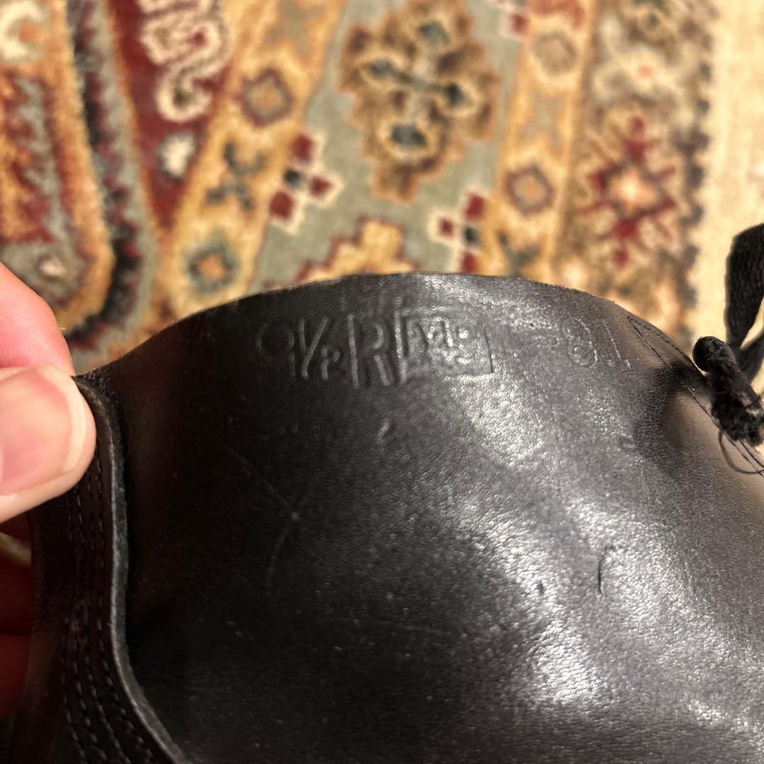 USネイビーミリタリーブーツ ブラック