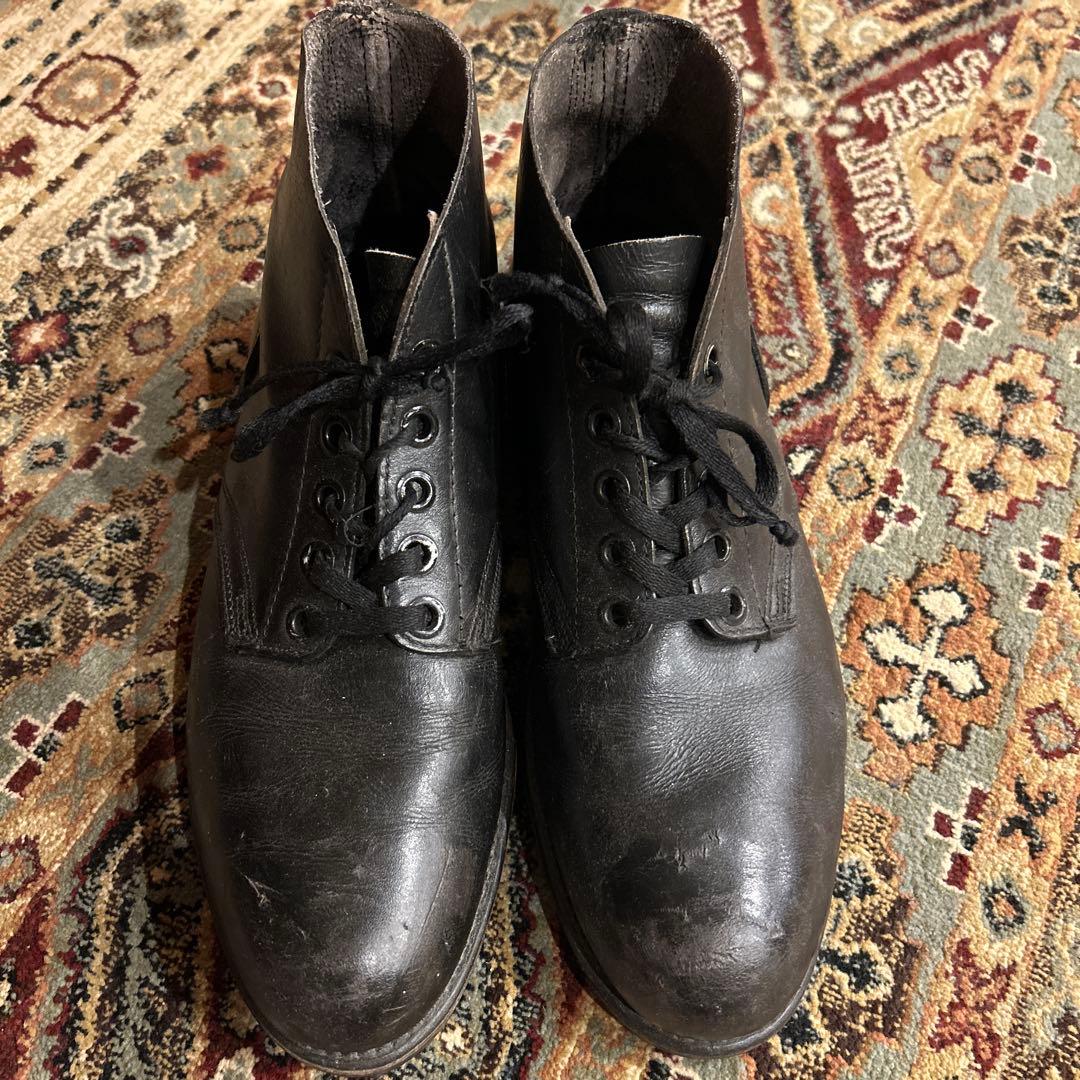 USネイビーミリタリーブーツ ブラック