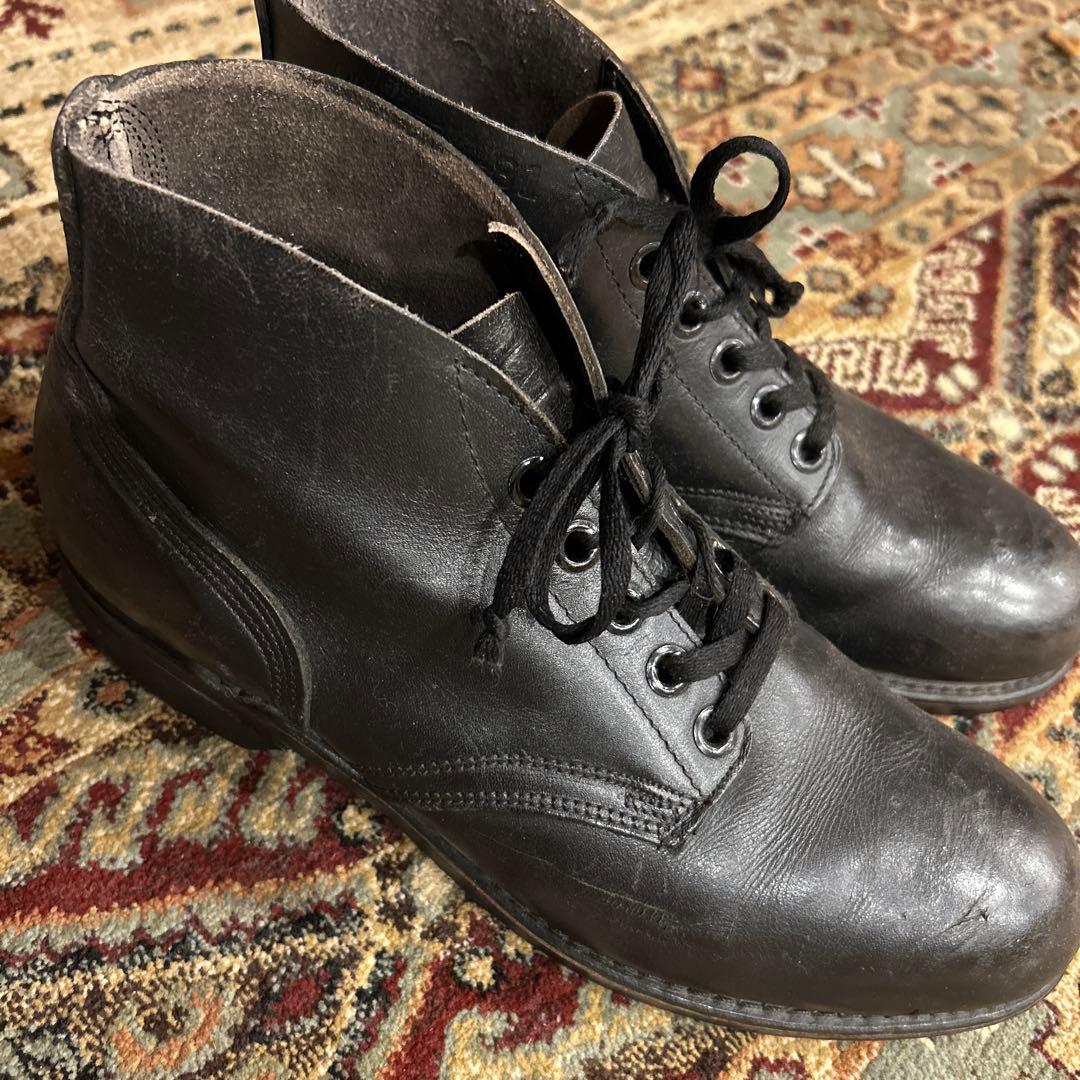 USネイビーミリタリーブーツ ブラック