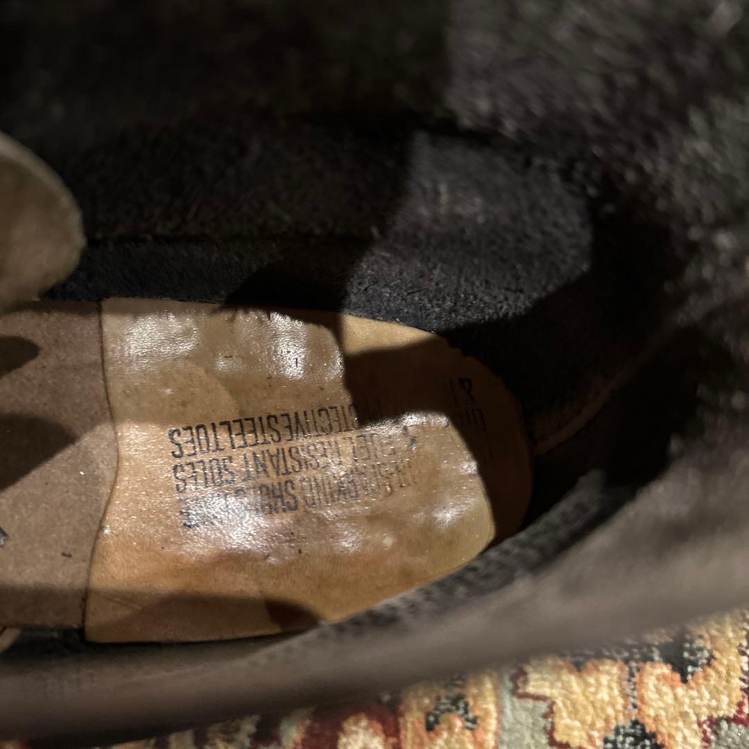 USネイビーミリタリーブーツ ブラック