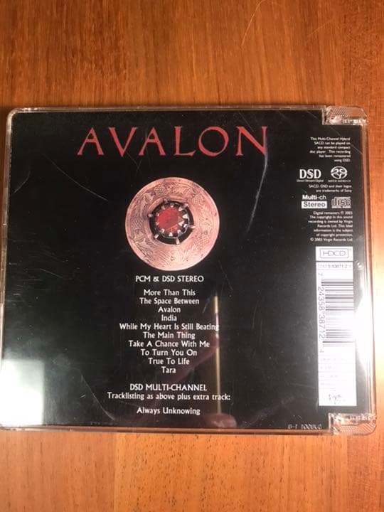 ROXY MUSIC／AVALON　SUPER AUDIO CD hybrid