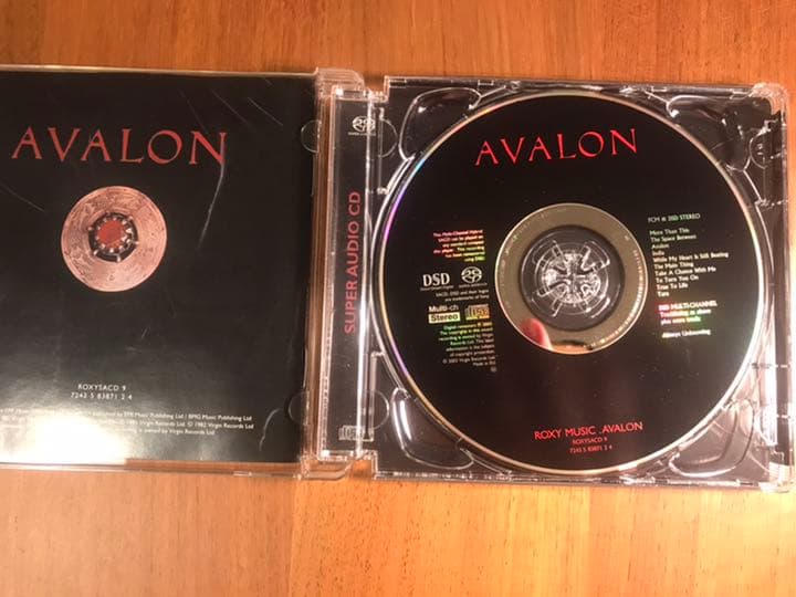 ROXY MUSIC／AVALON　SUPER AUDIO CD hybrid
