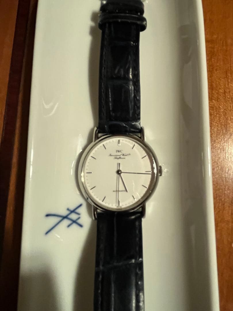 iwcポートフィノ自動巻き　ドレスウォッチ